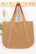 Woven Straw Tote Bag