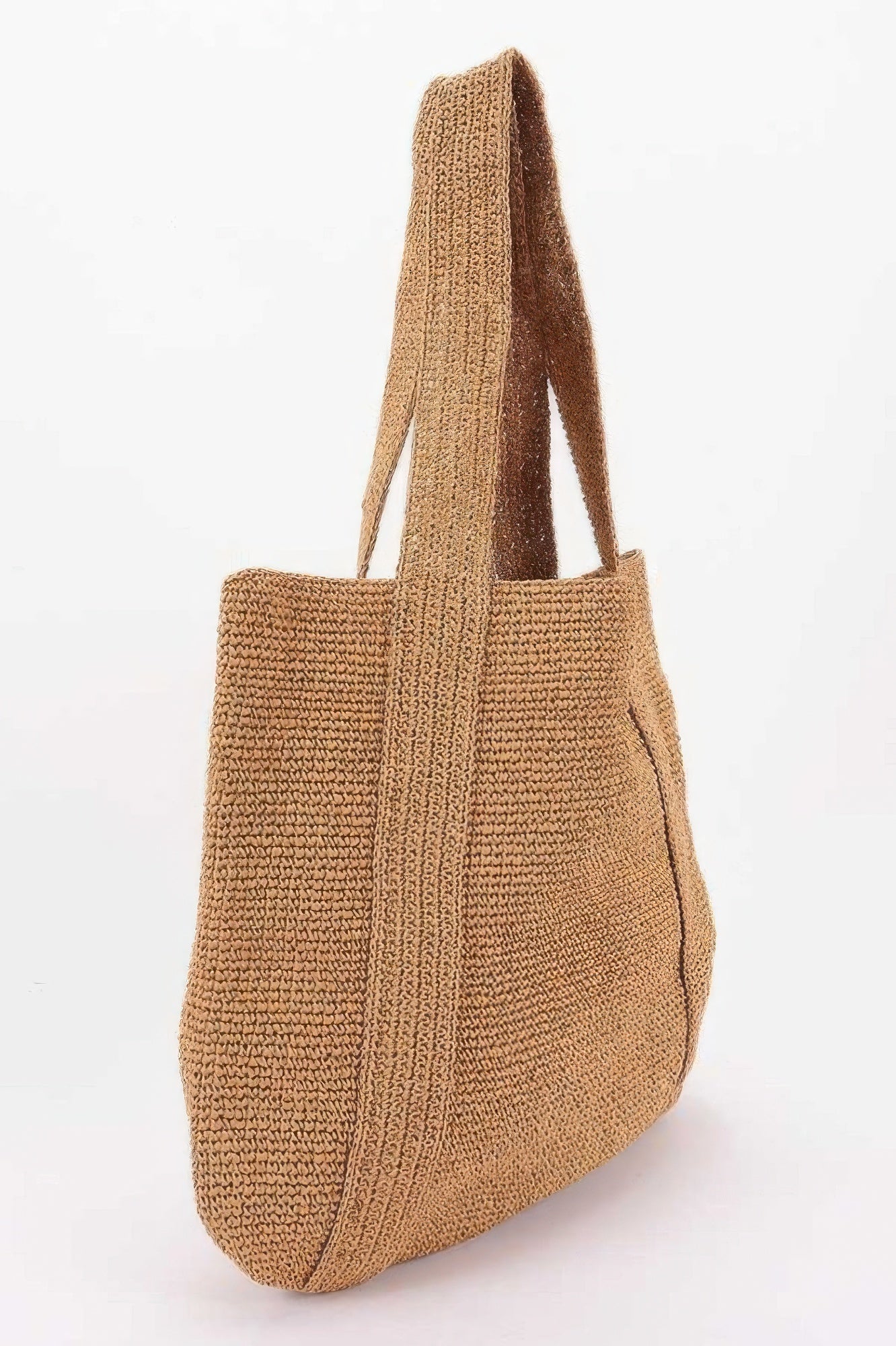 Woven Straw Tote Bag