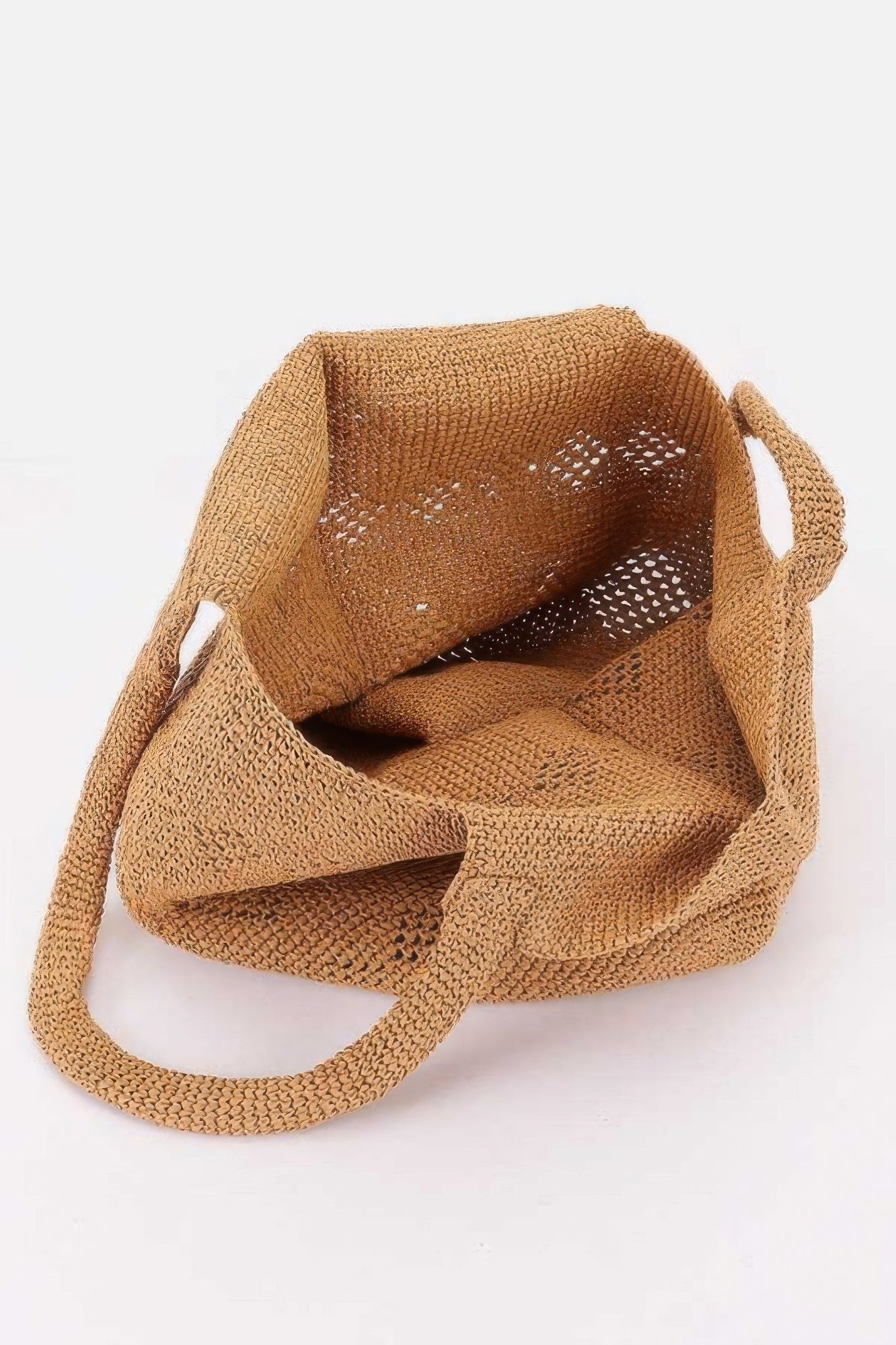Woven Straw Tote Bag